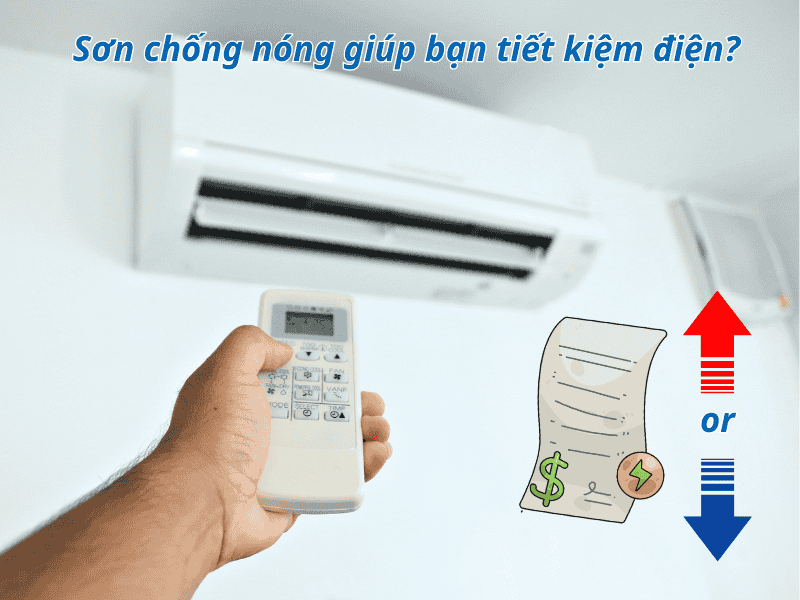 Sơn chống nóng có giúp bạn tiết kiệm điện