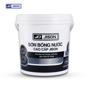 Sơn bóng nước JISON cho đá