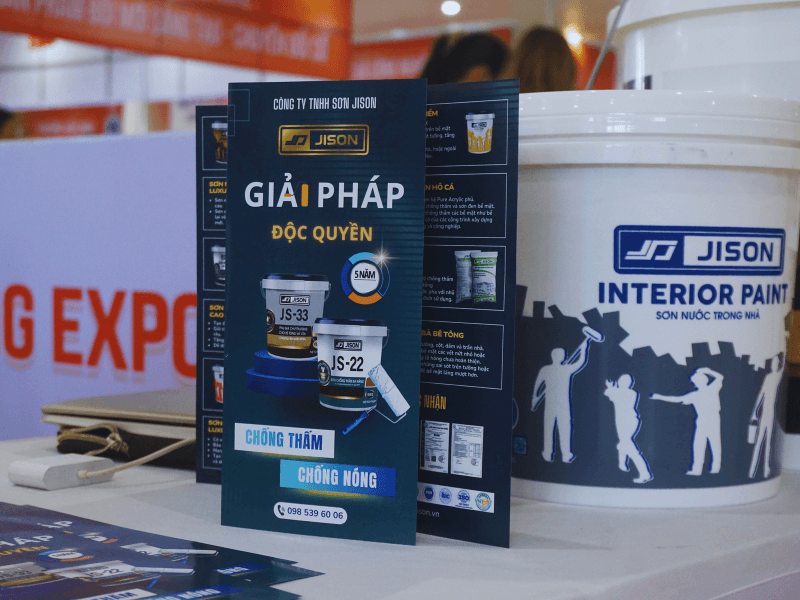 Các sản phẩm Sơn Jison tại Expo 2026